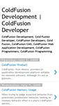Mobile Screenshot of coldfusion-development.blogspot.com