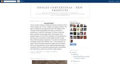 Desktop Screenshot of edgleyconcertinas.blogspot.com