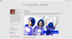 Desktop Screenshot of djelectricdaddy.blogspot.com