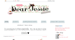 Desktop Screenshot of dearjessies.blogspot.com