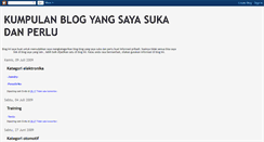 Desktop Screenshot of koleksiblogsaya.blogspot.com