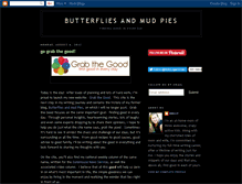 Tablet Screenshot of butterfliesandmudpies.blogspot.com