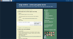 Desktop Screenshot of jorgeantonioescritor.blogspot.com
