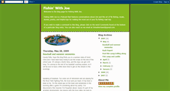 Desktop Screenshot of fishingwithjoeandchris.blogspot.com