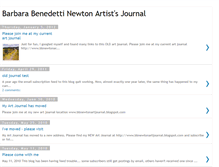 Tablet Screenshot of barbaranewtonartjournal.blogspot.com