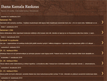 Tablet Screenshot of ihanakamalaraskaus.blogspot.com