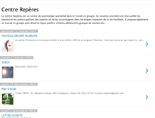 Tablet Screenshot of centrereperes.blogspot.com