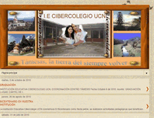 Tablet Screenshot of ciberucntamesis.blogspot.com