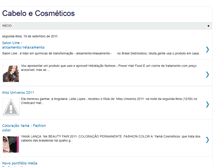 Tablet Screenshot of blogcabelos.blogspot.com