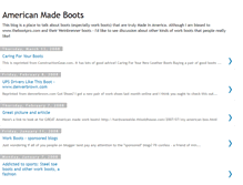 Tablet Screenshot of americanmadeboots.blogspot.com
