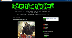 Desktop Screenshot of fasterthanthaworld.blogspot.com