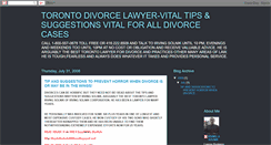 Desktop Screenshot of irvingsolniktorontodivorcelawyer.blogspot.com