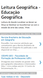 Mobile Screenshot of leiturageografica.blogspot.com