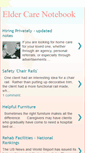 Mobile Screenshot of eldercarenotebook.blogspot.com