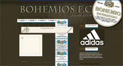 Desktop Screenshot of bohemiofc.blogspot.com