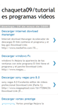 Mobile Screenshot of chaqueta09tutorialesprogramasvideos.blogspot.com