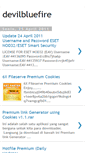 Mobile Screenshot of devilbluefire.blogspot.com
