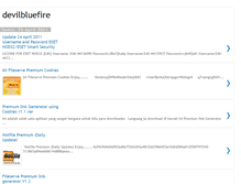 Tablet Screenshot of devilbluefire.blogspot.com