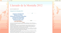 Desktop Screenshot of llamado2012.blogspot.com