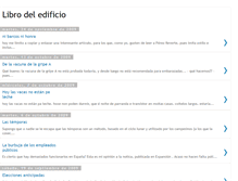 Tablet Screenshot of librodeledificio.blogspot.com