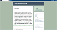 Desktop Screenshot of dojrzale-dziwki-sex564.blogspot.com