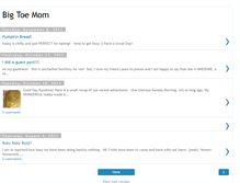 Tablet Screenshot of bigtoemom.blogspot.com