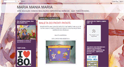 Desktop Screenshot of mariamaniamaria.blogspot.com