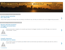 Tablet Screenshot of bloggerdecuba.blogspot.com