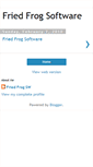 Mobile Screenshot of friedfrogsoftware.blogspot.com