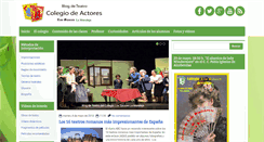 Desktop Screenshot of colegiodeactores.blogspot.com