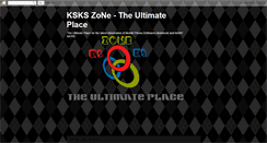 Desktop Screenshot of kskszone.blogspot.com