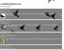 Tablet Screenshot of nordicblackbird.blogspot.com