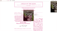 Desktop Screenshot of childoftheking84.blogspot.com