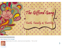 Tablet Screenshot of giffordfam.blogspot.com