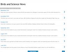 Tablet Screenshot of birdsandsciencenews.blogspot.com