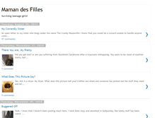 Tablet Screenshot of mamandesfilles.blogspot.com