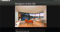 Desktop Screenshot of designersinthecity.blogspot.com
