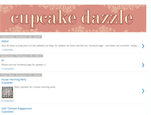 Tablet Screenshot of cupcakedazzle.blogspot.com