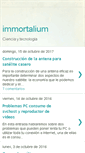 Mobile Screenshot of immortalium.blogspot.com