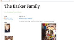 Desktop Screenshot of ericbarkerfamily.blogspot.com