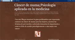 Desktop Screenshot of cancerdemamapsicologia.blogspot.com