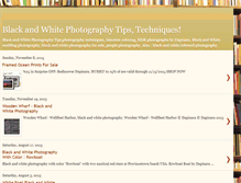 Tablet Screenshot of black-and-white-photography-tip.blogspot.com