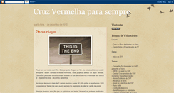 Desktop Screenshot of cruzvermelhaparasempre.blogspot.com