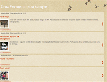 Tablet Screenshot of cruzvermelhaparasempre.blogspot.com