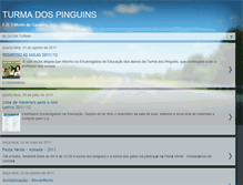 Tablet Screenshot of pinguinsaomonte.blogspot.com