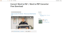 Desktop Screenshot of convertwordtopdf.blogspot.com