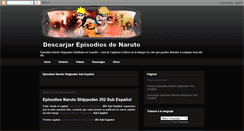 Desktop Screenshot of episodiosnarutoshippuden.blogspot.com