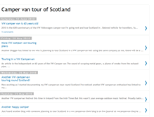 Tablet Screenshot of campervantourscotland.blogspot.com