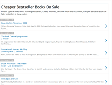 Tablet Screenshot of cheaper-bestseller-books.blogspot.com