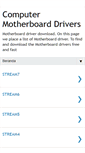 Mobile Screenshot of computermotherboarddrivers.blogspot.com